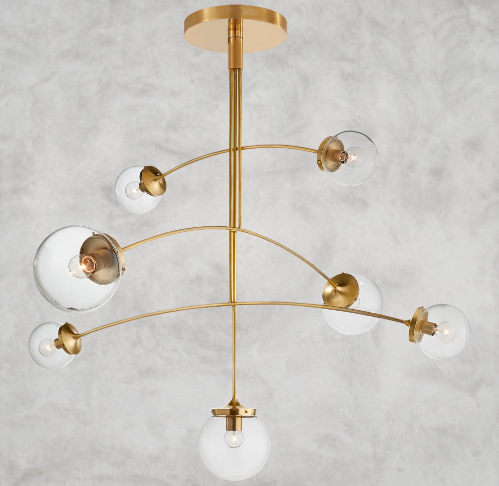 Prescott Mobile Chandelier 40", 55"